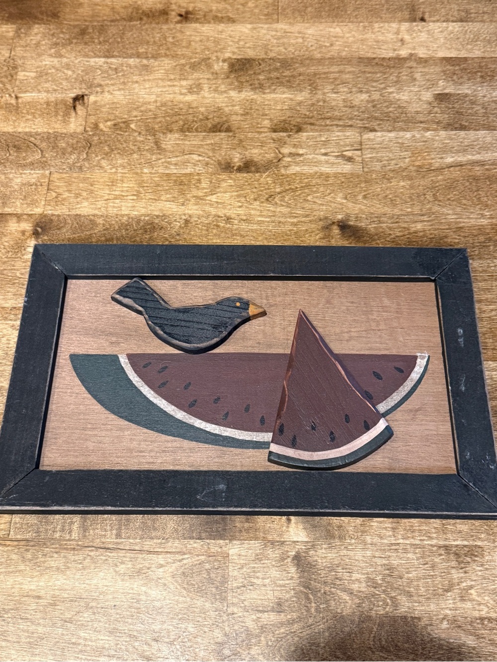 Primitive Watermelon Wooden Sign